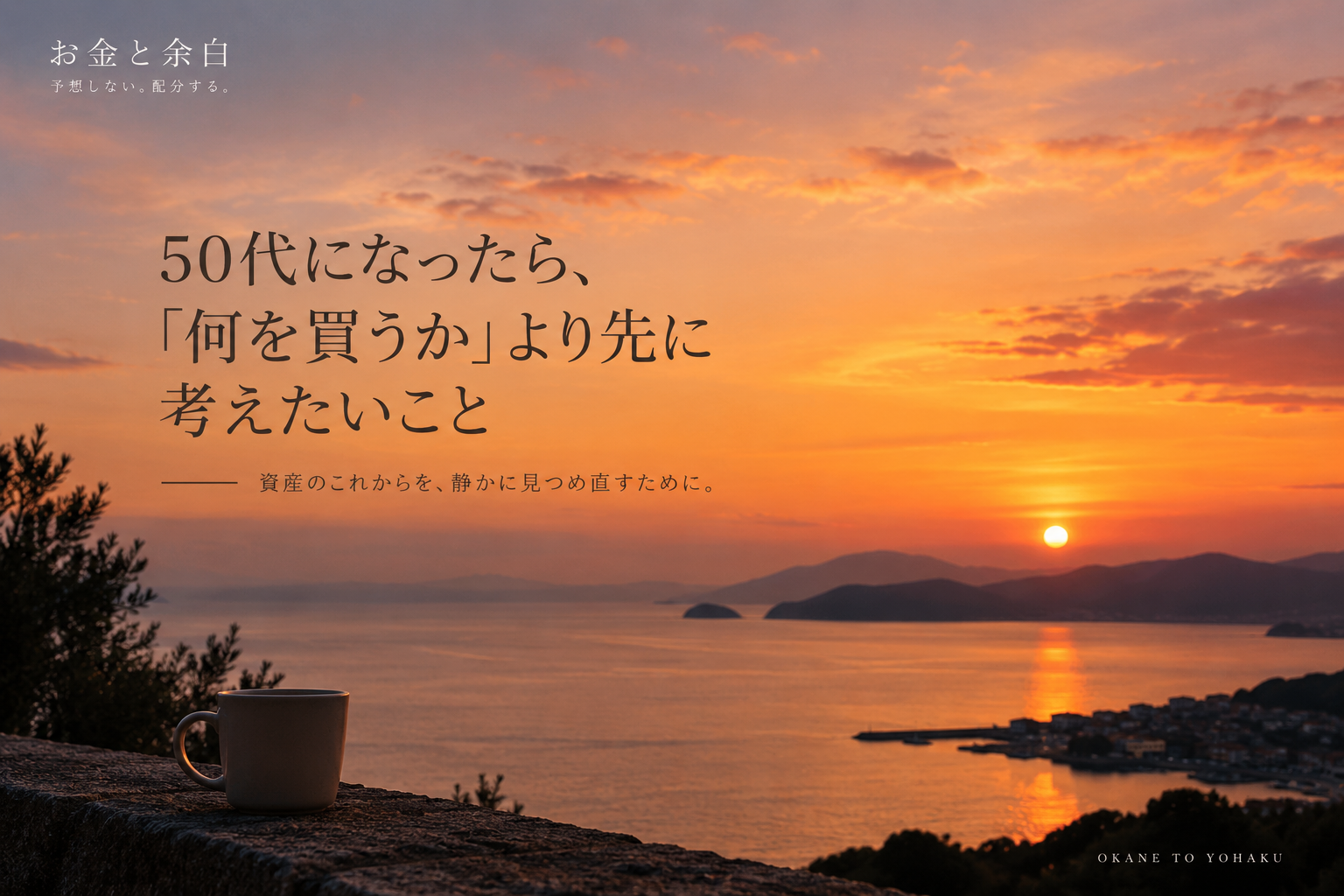 50代になったら、「何を買うか」より先に考えたいこと