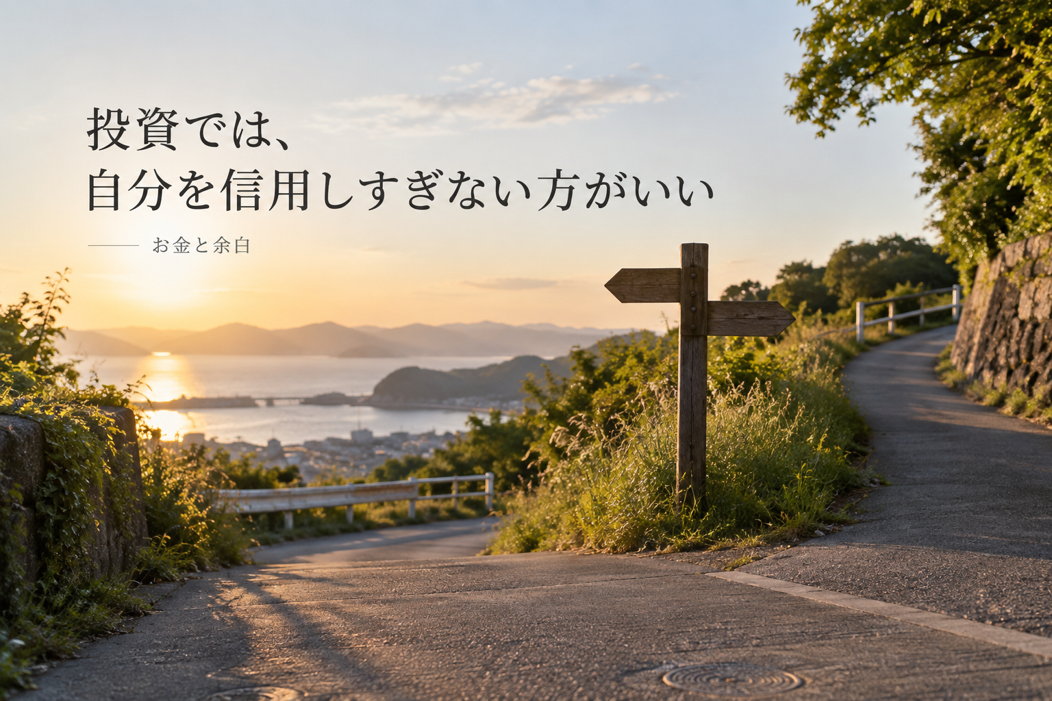 投資では、自分を信用しすぎない方がいい