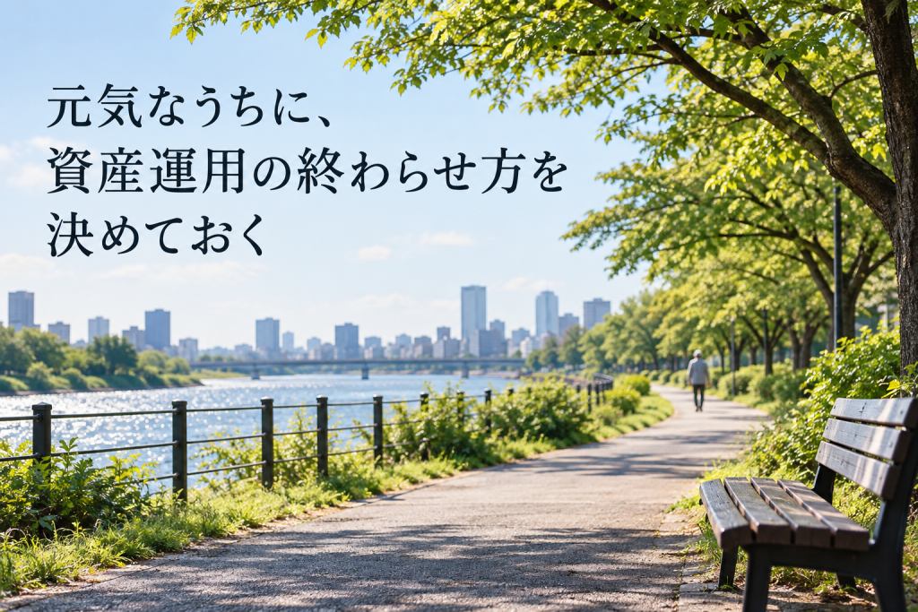 元気なうちに、資産運用の終わらせ方を決めておく