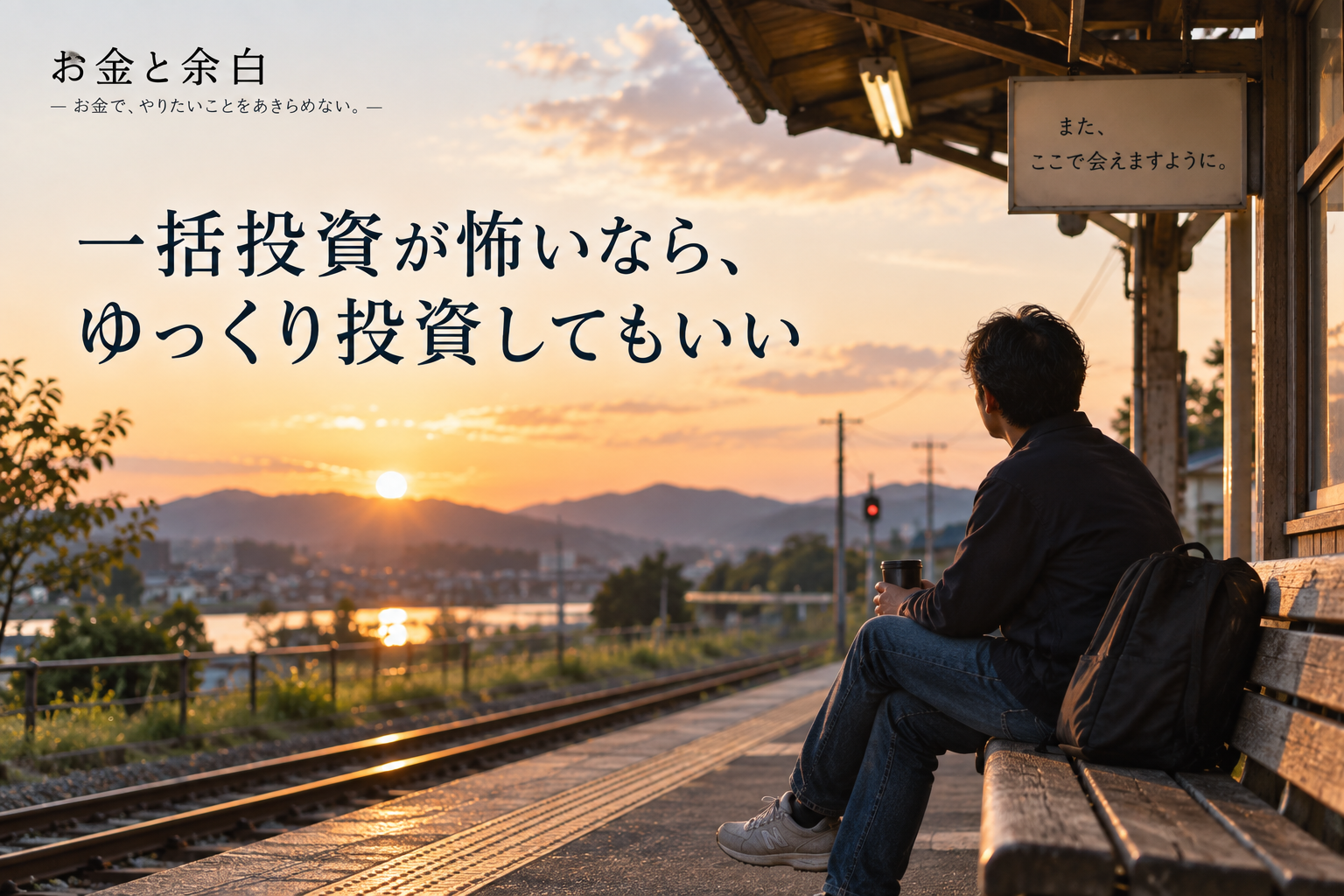 一括投資が怖いなら、ゆっくり投資してもいい