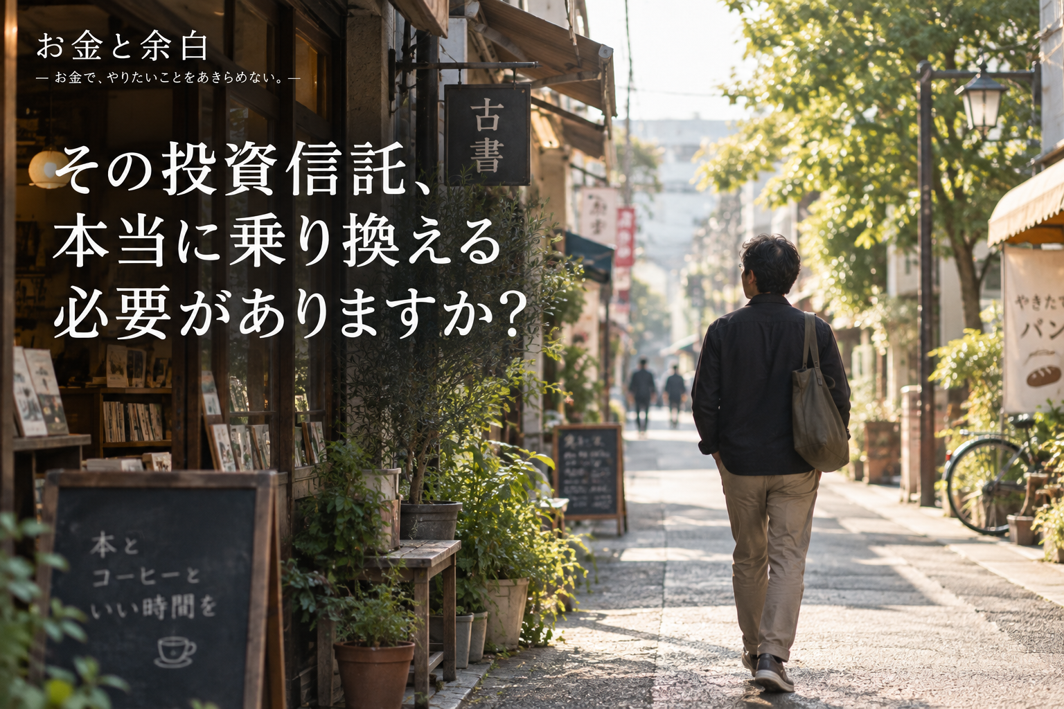 その投資信託、本当に乗り換える必要がありますか？